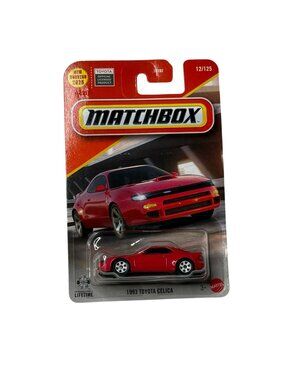Matchbox 1993 Toyota Celica Red Coupe 12/125 New for 2026 JDM Diecast Car